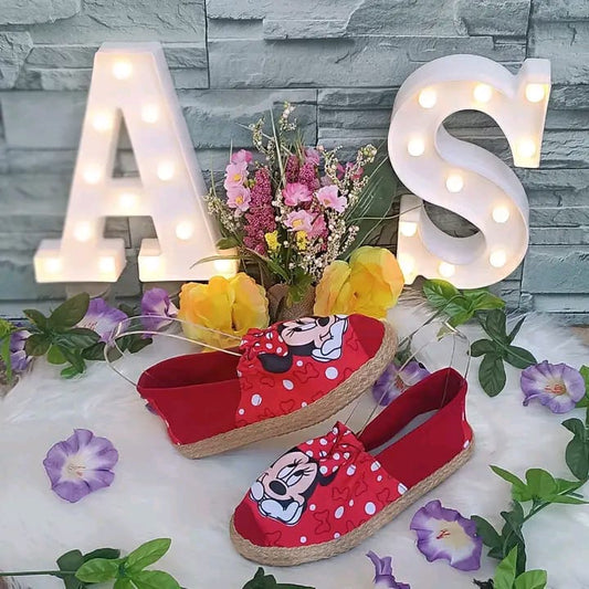 A-12 ALPARGATA   MINNIE ROJA